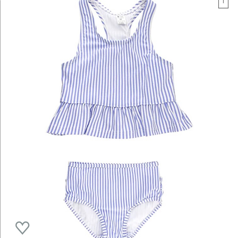 Ruffle Butts girls swimsuit size 8